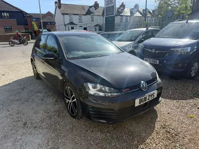 Used VW Golf VII GTD 184 HP (135 kW) 2016 Black Hatchback