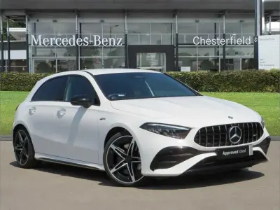 Used Mercedes A35 AMG Premium 301 HP (221 kW) 2025 White Hatchback