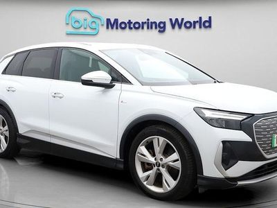 Used Audi Q4 e-tron S-Line 150 kW (204 HP) 2022 White SUV