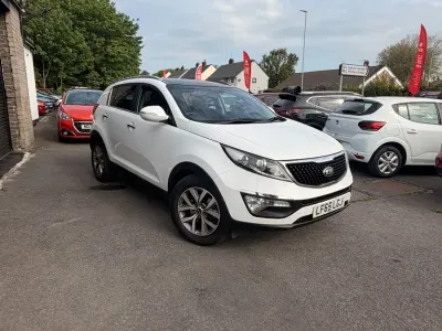 Używany Kia Sportage 116 KM (85 kW) 2015 Biały SUV
