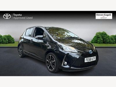 Black Used 2018 Toyota Yaris Hybrid Design Hatchback | £13,830 (Expensive)