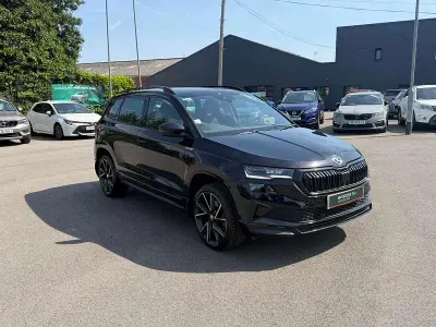Used Skoda Karoq SportLine 110 HP (80 kW) 2024 Black SUV