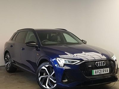 Used Audi e-tron Black Edition 230 kW (313 HP) 2021 Blue SUV