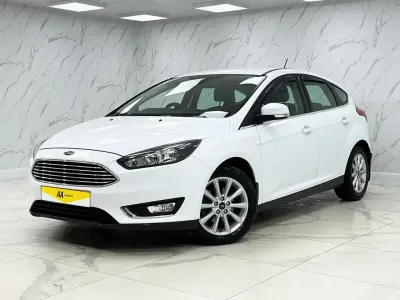 Used Ford Focus Titanium 120 HP (88 kW) 2018 White Hatchback