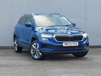 Used Skoda Karoq SE L 150 HP (110 kW) 2024 Blue SUV
