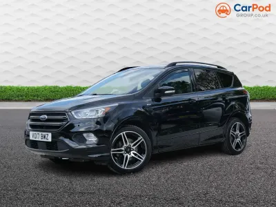 Used Ford Kuga ST-Line 150 HP (110 kW) 2017 Black SUV