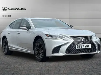 Used Lexus LS500h 359 HP (264 kW) 2018 Silver Sedan
