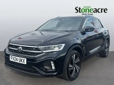 Used VW T-Roc R-line 150 HP (110 kW) 2024 Black SUV