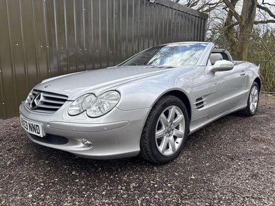 Used Mercedes SL350 2003 Silver Cabriolet