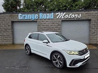 Used VW Tiguan R-line 150 HP (110 kW) 2022 White SUV