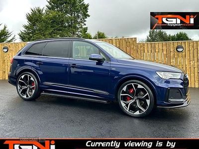 Blue Used 2020 Audi Q7 S-Line SUV | £29,995 (Expensive)