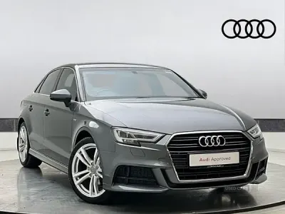 Used Audi A3 S-Line 150 HP (110 kW) 2020 Grey Sedan