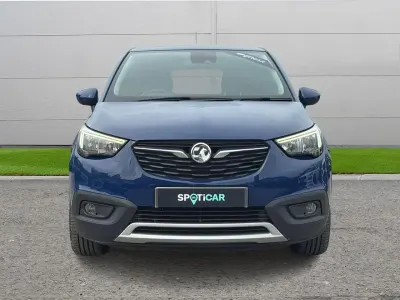 Used Vauxhall Crossland X Elite 98 HP (72 kW) 2018 Blue SUV