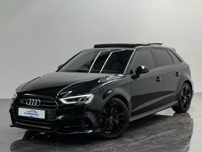 Begagnad Audi S3 Sportback Black Edition 2020 Svart Halvkombi