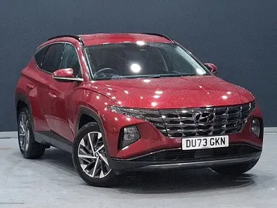 Używany Hyundai Tucson Premium 150 KM (110 kW) 2023 Czerwony SUV
