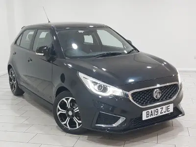 Used MG MG3 Exclusive 106 HP (77 kW) 2019 Black Hatchback