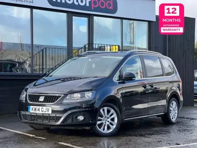 Used Seat Alhambra SE 177 HP (130 kW) 2014 Black MPV