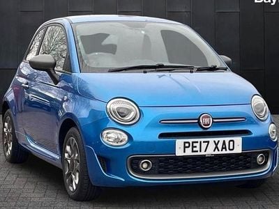 Used Fiat 500 S 69 HP (50 kW) 2017 Blue Hatchback
