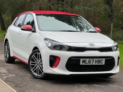 Used Kia Rio 83 HP (61 kW) 2017 White Hatchback