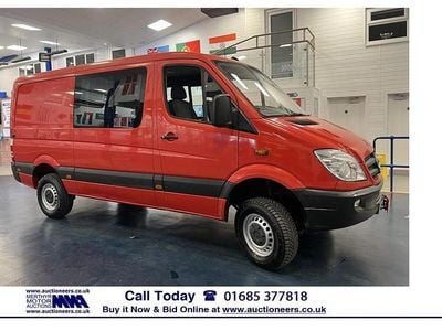 Begagnad Mercedes Sprinter 150 HK (110 kW) 2009 Röd Van