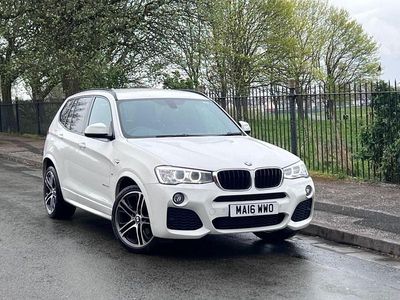 Used BMW X3 M Sport 190 HP (139 kW) 2016 White SUV