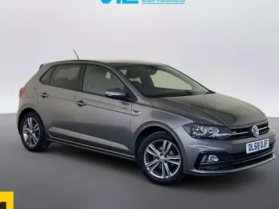 Used VW Polo R-line 95 HP (69 kW) 2019 Grey Hatchback