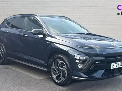 Used Hyundai Kona N Line 138 HP (101 kW) 2025 Blue SUV