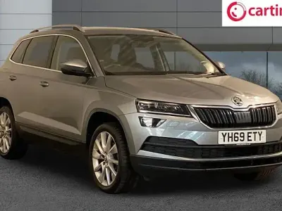 Used Skoda Karoq SE L 116 HP (85 kW) 2019 Grey SUV