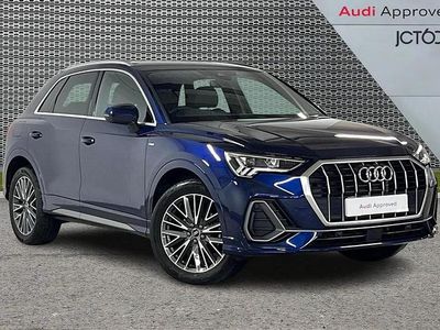 Used Audi Q3 S-Line 150 HP (110 kW) 2024 Blue SUV