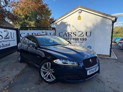 Used Jaguar XF Portfolio 2014 Blue Sedan