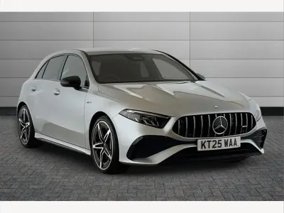 Used Mercedes A35 AMG Premium 316 HP (232 kW) 2025 Silver Hatchback