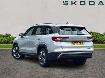 Used Skoda Kodiaq SE 150 HP (110 kW) 2025 Brilliant silver metallic SUV