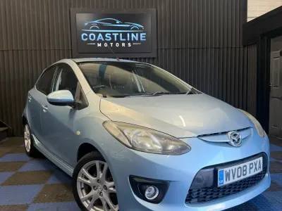 Used Mazda 2 Inclusive 103 HP (75 kW) 2008 Blue Hatchback