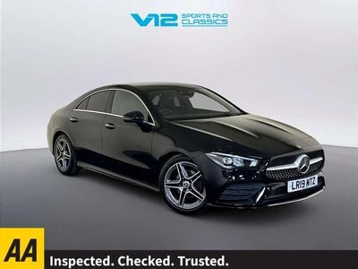 Begagnad Mercedes CLA180 AMG line 136 HK (100 kW) 2019 Svart Sedan