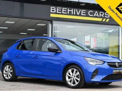 Used Vauxhall Corsa S 100 HP (73 kW) 2020 Blue Hatchback