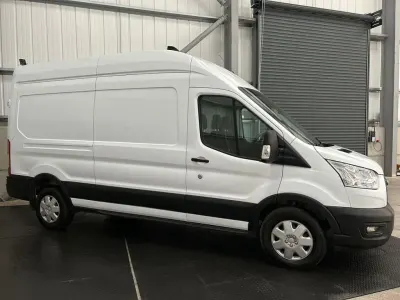 Used Ford Transit Trend 130 HP (95 kW) 2022 White Van