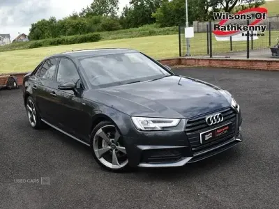Used Audi A4 Black Edition 2018 Grey Sedan