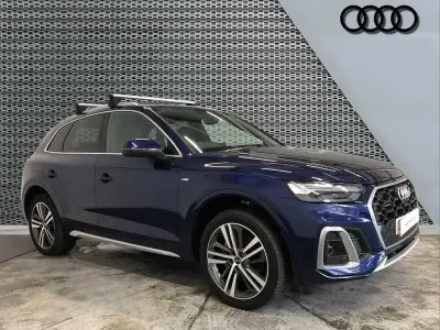 Used Audi Q5 S-Line 200 HP (147 kW) 2023 Blue SUV