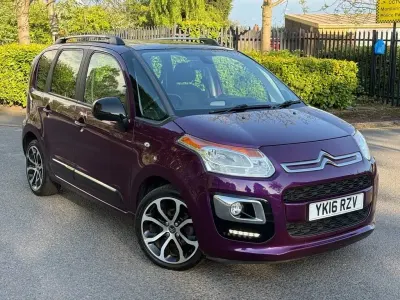 Używany Citroën C3 Picasso Platinum 100 KM (73 kW) 2016 Purpurowy Minivan