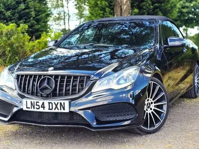 Used Mercedes E250 AMG 2013 Black Cabriolet