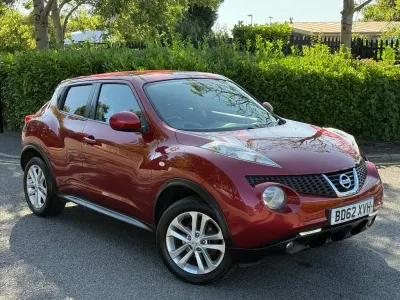 Used Nissan Juke Acenta 117 HP (86 kW) 2012 Red SUV
