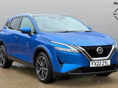 Blue Used 2022 Nissan Qashqai Tekna SUV | £15,571 (Fair price)