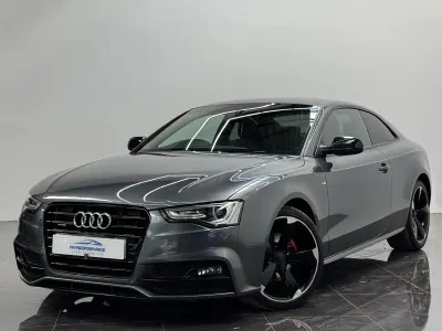 Used Audi A5 Black Edition 187 HP (137 kW) 2016 Grey Coupe