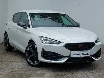 Used Cupra Leon 150 HP (110 kW) 2024 White Hatchback