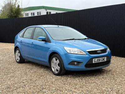 Used Ford Focus Style 99 HP (72 kW) 2008 Blue Hatchback
