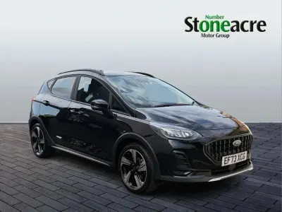 Used Ford Fiesta Active 125 HP (91 kW) 2023 Black Hatchback
