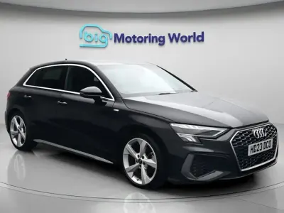 Used Audi A3 Sportback S-Line 150 HP (110 kW) 2023 Black Hatchback