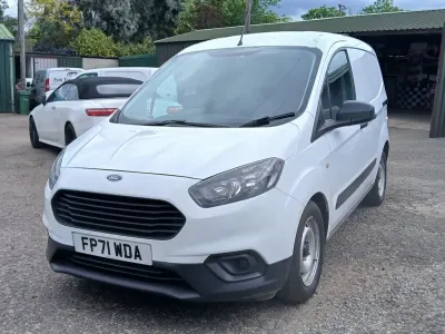 Used Ford Transit S 100 HP (73 kW) 2021 White Van