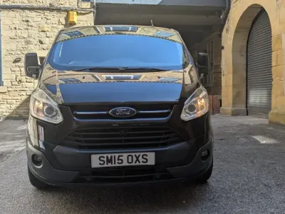 Used Ford Transit Custom Trend 125 HP (91 kW) 2015 Black Van