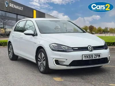 Used VW e-Golf 99 kW (135 HP) 2019 White Hatchback
